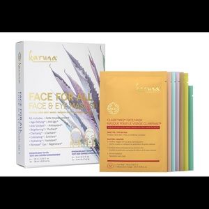 NWT Karuna face for all face and eye masks set